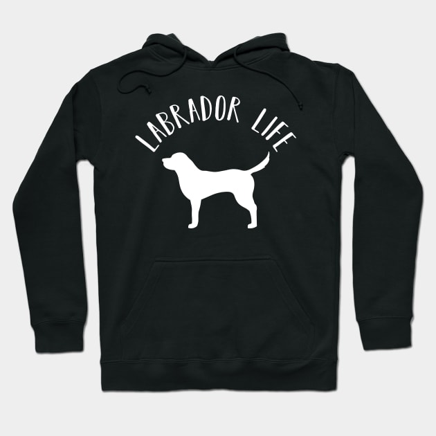 Labrador Retriever Life Dog Pup Love Funny Hoodie by charlescheshire